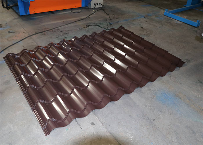 Color Steel Step Tile Roof Roll Forming Machine For Sale
